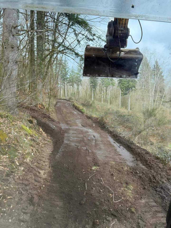 Terrassement construction Seilhac